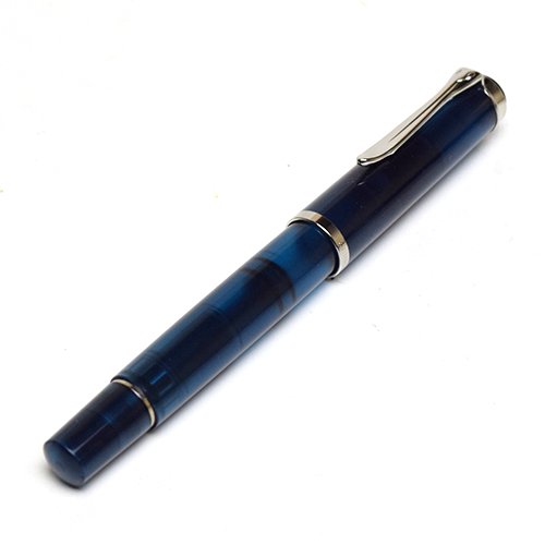 Pelikan ペリカン 万年筆 クラシック M205 アクアマリン ペン先：F