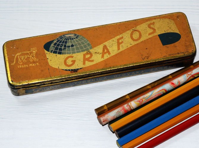 アンティーク鉛筆 Grafos おしゃれで 珍しい文房具 海外 輸入文具 通販 フライハイト ステーショナリー