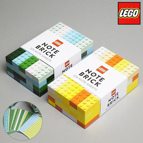 LEGO Brick レゴブロック メモ - おしゃれで 珍しい文房具 海外 輸入