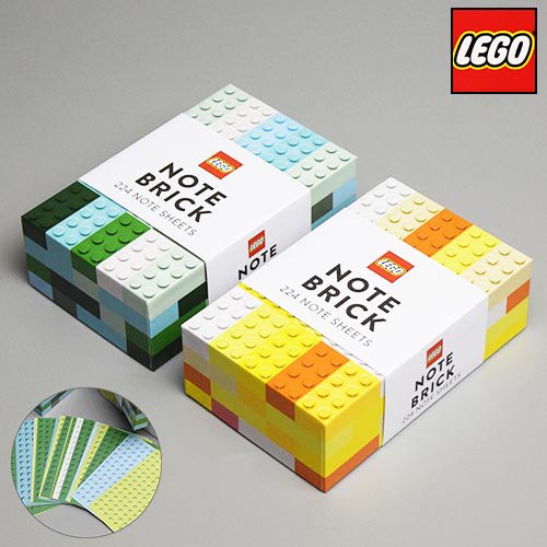 Lego Brick レゴブロック メモ おしゃれで 珍しい文房具 海外 輸入文具 通販 フライハイト ステーショナリー
