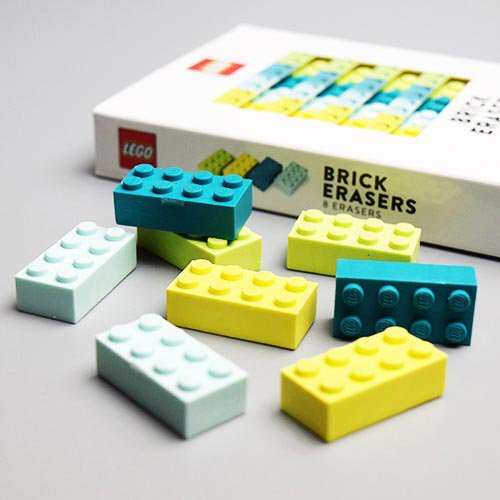 LEGO Brick レゴブロック 消しゴム - おしゃれで 珍しい文房具 海外