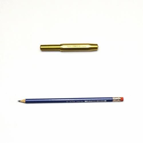 カヴェコ 万年筆 ブラス スポーツ - おしゃれで 珍しい文房具