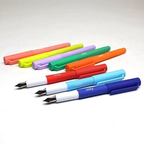 Ooly カラー万年筆 8色セット 文房具 通販 輸入文具 店 フライハイト ステーショナリー Webshop Ooly カラー万年筆 8色セット 文房具 通販 輸入文具 店 フライハイト ステーショナリー Webshop