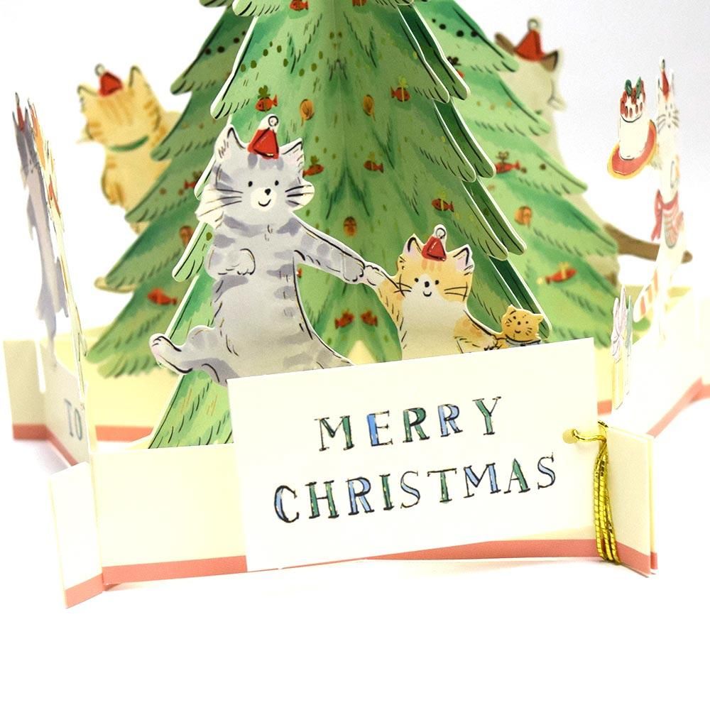 クリスマス ダンシングカード キャット Ke おしゃれで 珍しい文房具 海外 輸入文具 通販 フライハイト ステーショナリー クリスマス ダンシングカード キャット Ke おしゃれで 珍しい文房具 海外 輸入文具 通販 フライハイト ステーショナリー