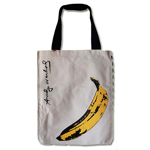 GALISON ウォーホル トートバッグ Banana バナナ - おしゃれで 珍しい 