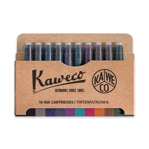 Kaweco カヴェコ インクカートリッジ 10色セット - おしゃれで 珍しい文房具 海外 輸入文具 通販 フライハイト ステーショナリー