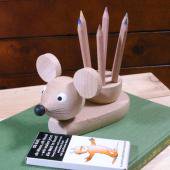 Wooden Colored Pencil Set [MOUSE]