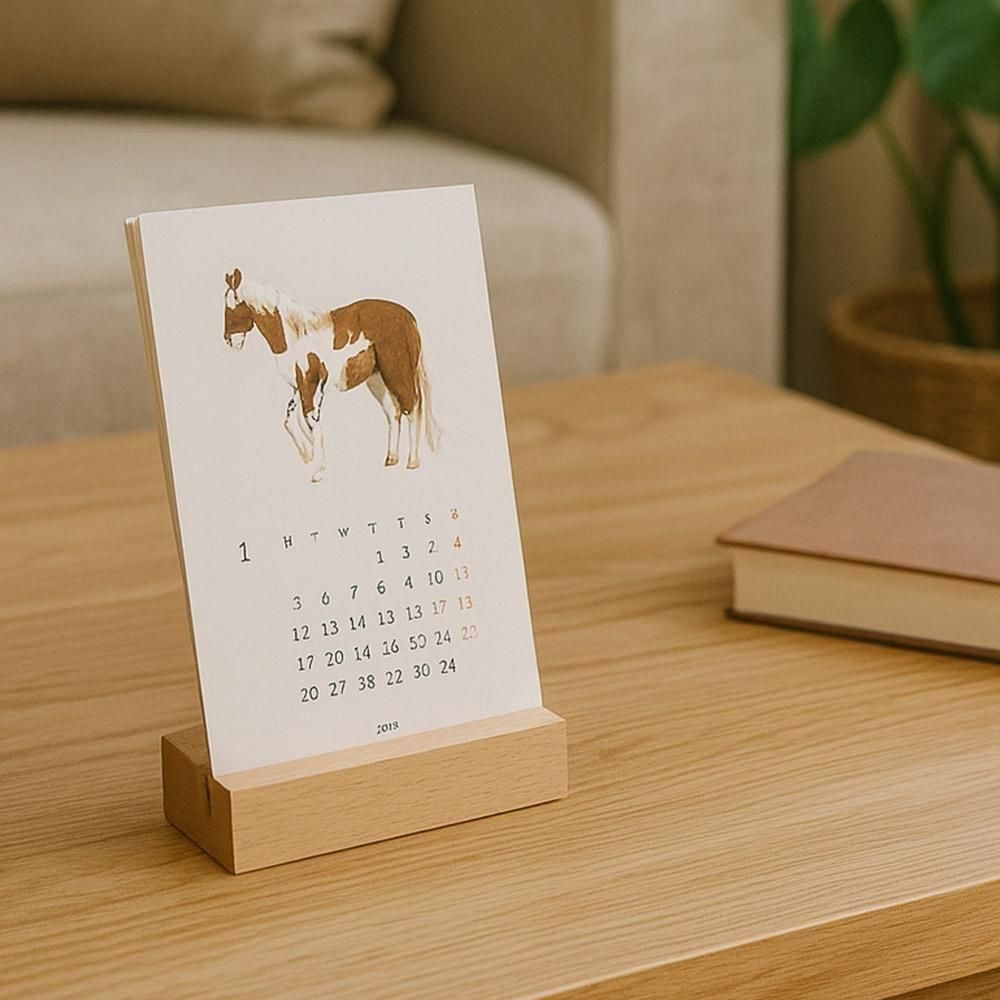 ユニークな永久カレンダー　木製　過去や未来の曜日を簡単に調べられる　フランス製 ユニークな永久カレンダー 木製 過去や未来の曜日を簡単に調べ