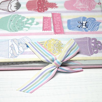 PaperChase ペーパーチェイス アドレスブック [カップケーキ