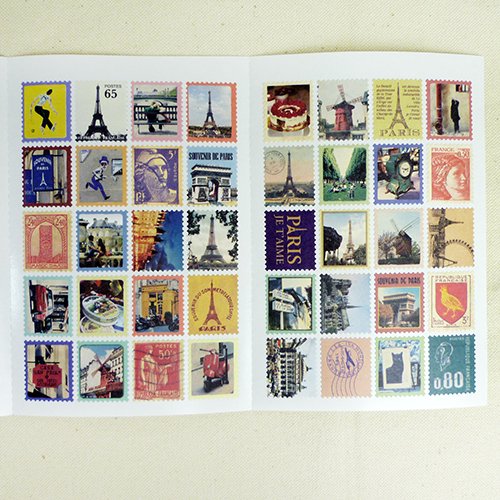 切手ステッカー Tiny Stamp Sticker おしゃれで 珍しい文房具 海外 輸入文具 通販 フライハイト ステーショナリー