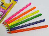 LYRA リラ カラージャイアント ネオンカラー色鉛筆 6色セット