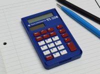 Texas Instruments TI-108 カバー付き 電卓 ( 8桁 )