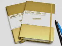 LEUCHTTURM ロイヒトトゥルム ゴールド ノート ブック / ミディアム ( A5サイズ )