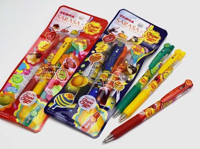 ゼブラ サラサ チュッパチャップス Chupa Chups ボールペン - ペン