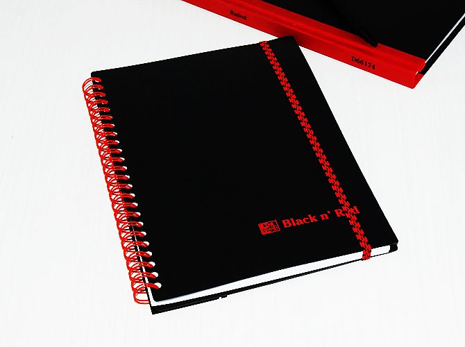 Black N Red A5リングノート おしゃれで 珍しい文房具 海外 輸入文具 通販 フライハイト ステーショナリー
