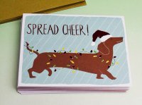 GALISON ڥۥ ꥹޥ å [ DACHSHUND SPREAD CHEER ] 