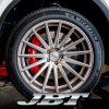 JBTブレーキキャリパー8POT（Z8）+2ピース358mmスリットローター＋ブラケット＋パッド＋ブレーキホース：フロントフルセット：全11色