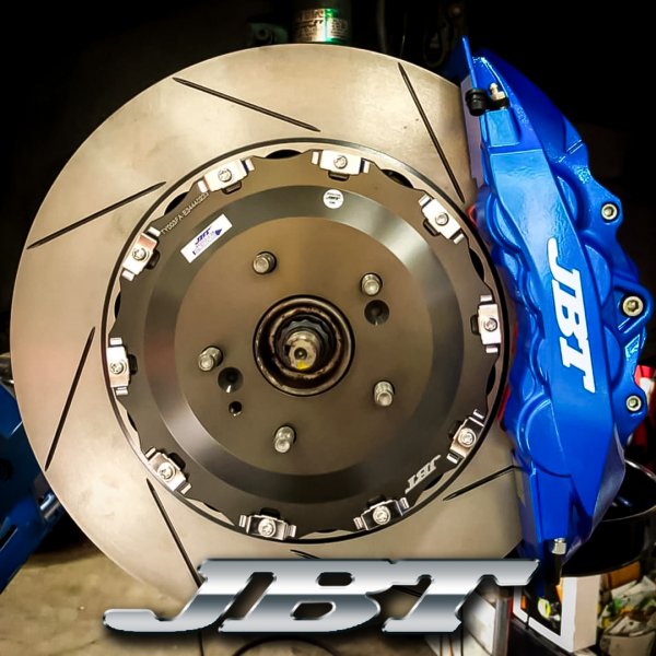 JBTブレーキキャリパー8POT（Z8）+2ピース400mmスリットローター＋ブラケット＋パッド＋ブレーキホース：フロントフルセット：全12色 |  JBTコンプリートブレーキキット - RK-ONLINE