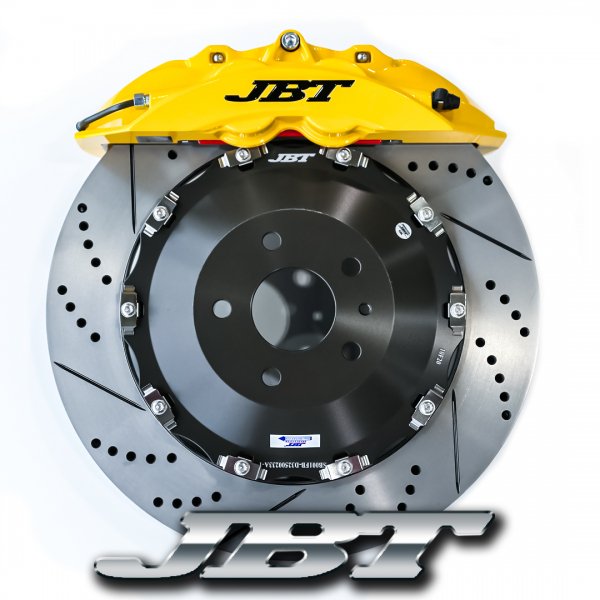 JBTブレーキキャリパー4POT（SP4P）+2ピース380mmスリットローター＋ブラケット＋パッド＋ブレーキホース：フロントフルセット：全11色  RK-ONLINE