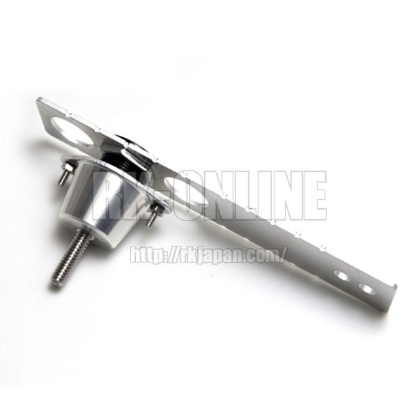 RK-ONLINE：クイックロックナンバーステーキット：汎用：ブラック