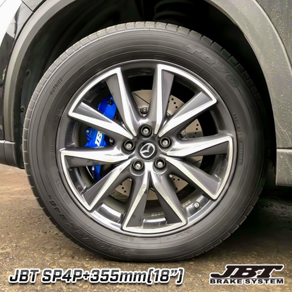 □JBT BRAKE SYSTEM コンプリートブレーキキット：フロント用：4POT