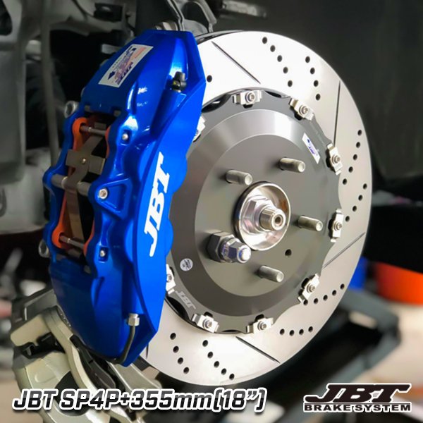 □JBT BRAKE SYSTEM コンプリートブレーキキット：フロント用：4POT