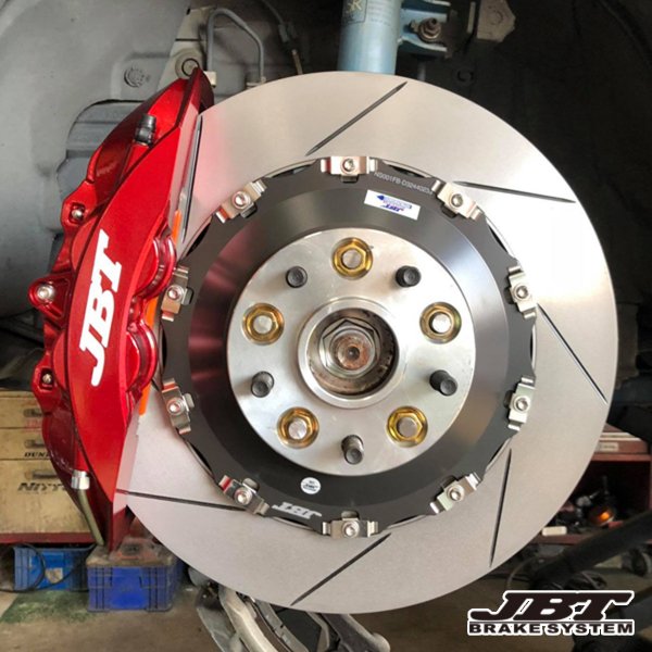 □JBT BRAKE SYSTEM コンプリートブレーキキット：フロント用：4POT