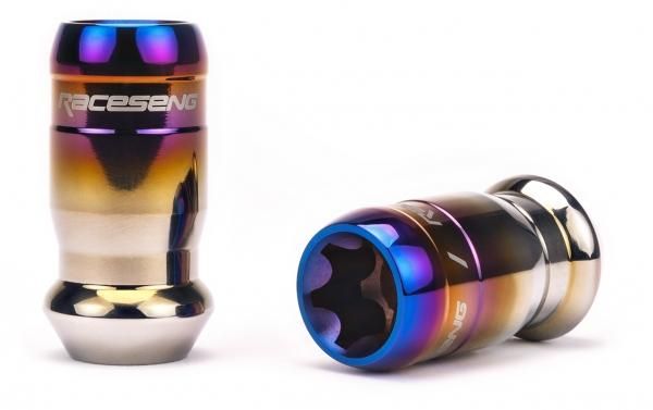 RACESENG チタンナット:TNR-1 LUG NUT - SPITFIRE:チタンカラー:20個セット