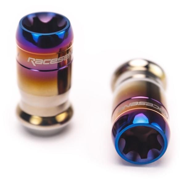 RACESENG チタンナット:TNR-1 LUG NUT - SPITFIRE:チタンカラー:20個セット
