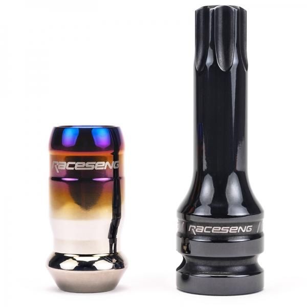 RACESENG チタンナット:TNR-1 LUG NUT - SPITFIRE:チタンカラー:20個セット