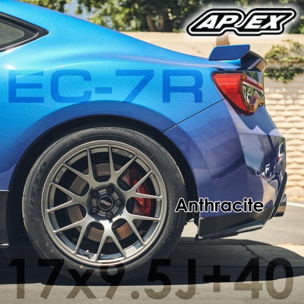 APEX EC-7R Forged TOYOTA 86/SUBARU BRZ 17inchx9.5J +40 5x100 56.1