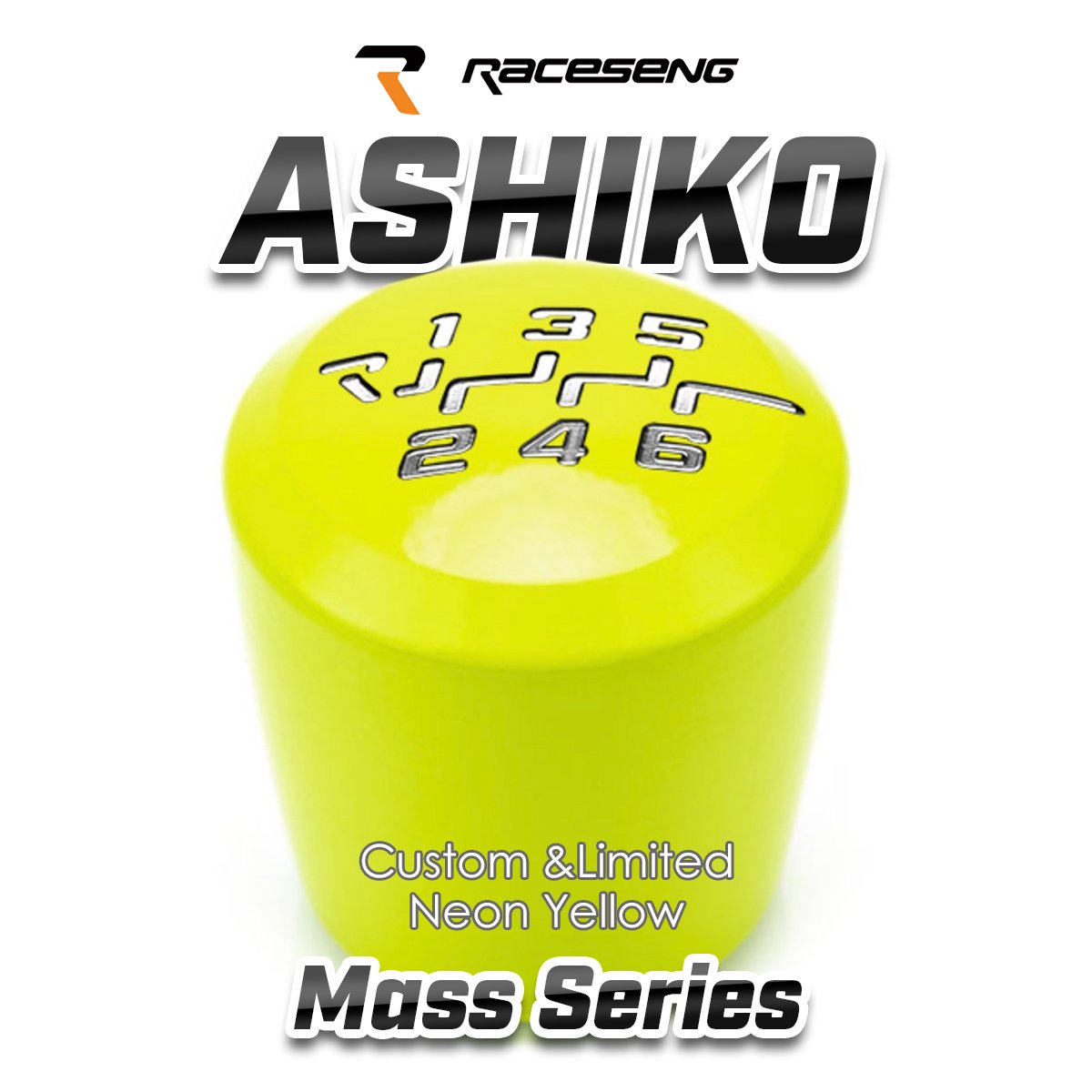 RACESENG レースセングシフトノブ MASSシリーズ ASHIKO アシコ