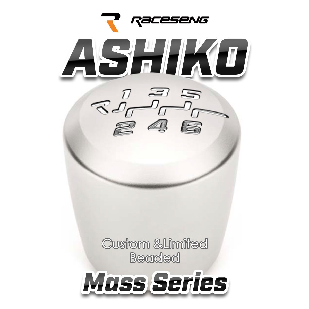 RACESENG レースセングシフトノブ MASSシリーズ ASHIKO アシコ