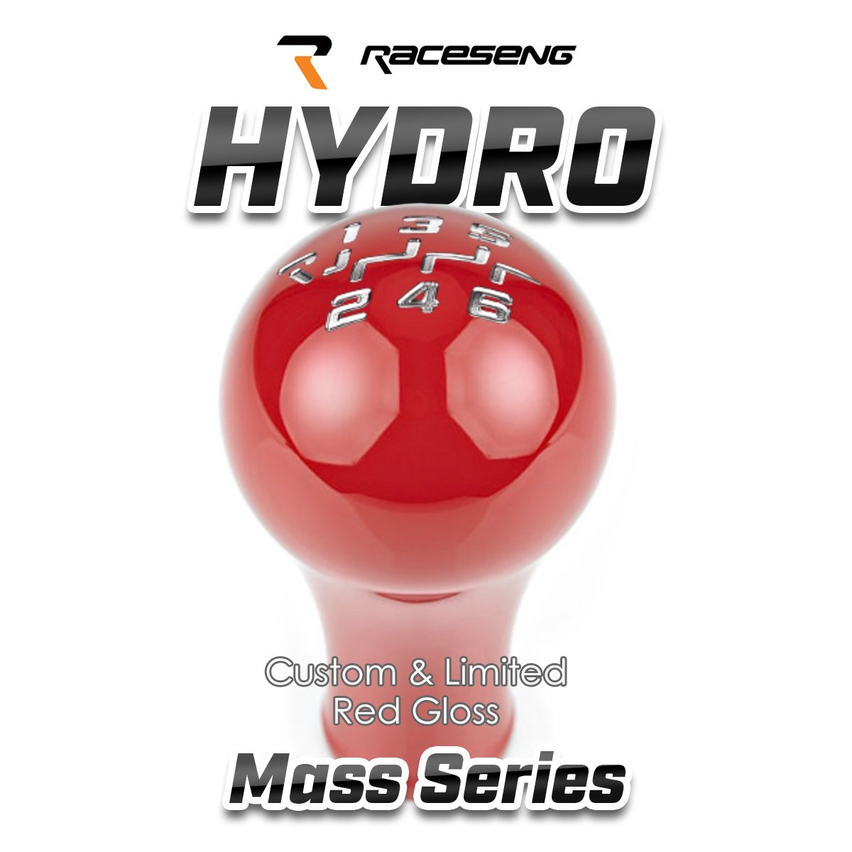 RACESENG レースセングシフトノブ Hydro ハイドロ（ステンレス