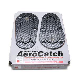 SFC AEROCATCH エアロキャッチ プラスフラッシュタイプ 鍵有りタイプ カーボン調 1セット：120-3100