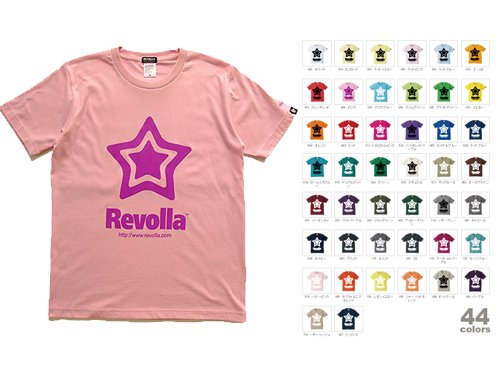REVOLLA レディース Tシャツ 大きいサイズ 親子お揃い ユニセックス 男女兼用 星 星柄