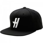 High Life ( ハイライフ ) H 6Panel SnapBack Cap - Black -