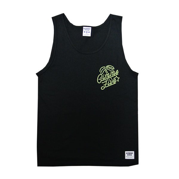 GIMME FIVE / ギミファイブ NEON LOGO TANK TOP - 大阪 / ギミファイブ