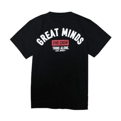 GIMME FIVE / ギミーファイブ GREAT MINDS MINDS TEE - ギミファイブ ...