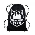 <img class='new_mark_img1' src='https://img.shop-pro.jp/img/new/icons5.gif' style='border:none;display:inline;margin:0px;padding:0px;width:auto;' />GIMME FIVE / ߡե CROWN LOGO NYLON GYM SACK