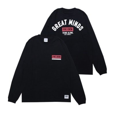 GIMME FIVE / ギミーファイブ GREAT MINDS L/S TEE - ギミファイブ ...