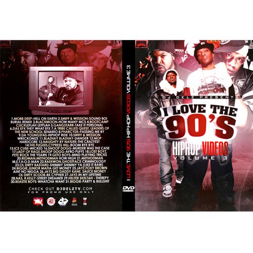 DVD）I LOVE THE 90'S HIPHOP Vol.3 - レゲエCD・MIX-CD・DVD・WEAR 