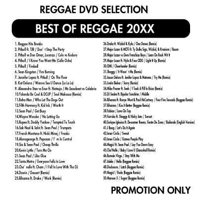 BEST OF REGGAE 20XX / V.A | REGGAE レゲエ CD MIX-CD DVD 通販 - トレジャーボックスミュージック