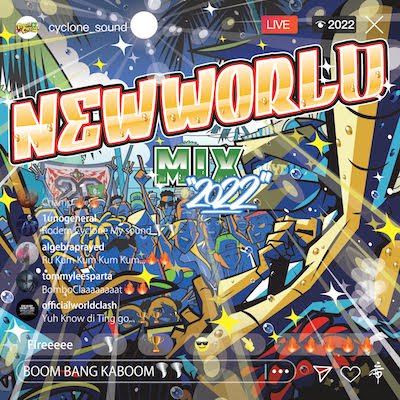 NEW WORLD MIX 2022 / RODEM CYCLONE ロデムサイクロン | REGGAE レゲエ CD MIX-CD 通販 -  トレジャーボックスミュージック