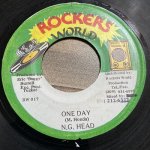 [USED 7インチ] ●ROCKERS WORLD●ONE DAY /  NG-HEAD