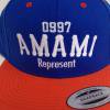 Ź REP 0997 AMAMI SNAPBACK CAP (BLUE/ORANGE)