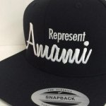 <img class='new_mark_img1' src='https://img.shop-pro.jp/img/new/icons59.gif' style='border:none;display:inline;margin:0px;padding:0px;width:auto;' />Ź REPRESENT AMAMI SNAPBACK CAP (BLK)