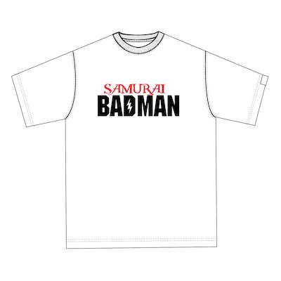 ANDSUNS × CHEHON SAMURAI BADMAN TEE - ANDSUNS / アンドサンズ / 正規取扱店 / 通販なら [  トレジャーボックスミュージック ]