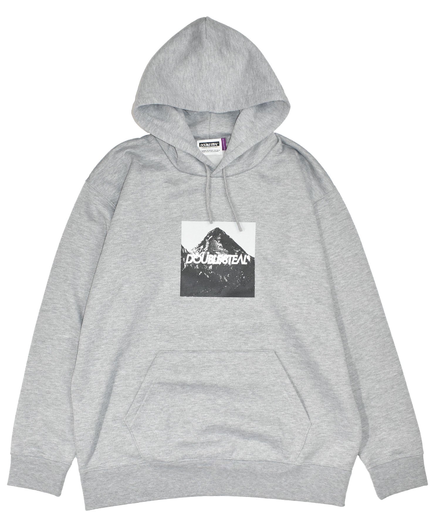 BASIC MOUNTAIN LOGO 裏起毛 パーカー - DOUBLE STEAL ONLINE SHOP