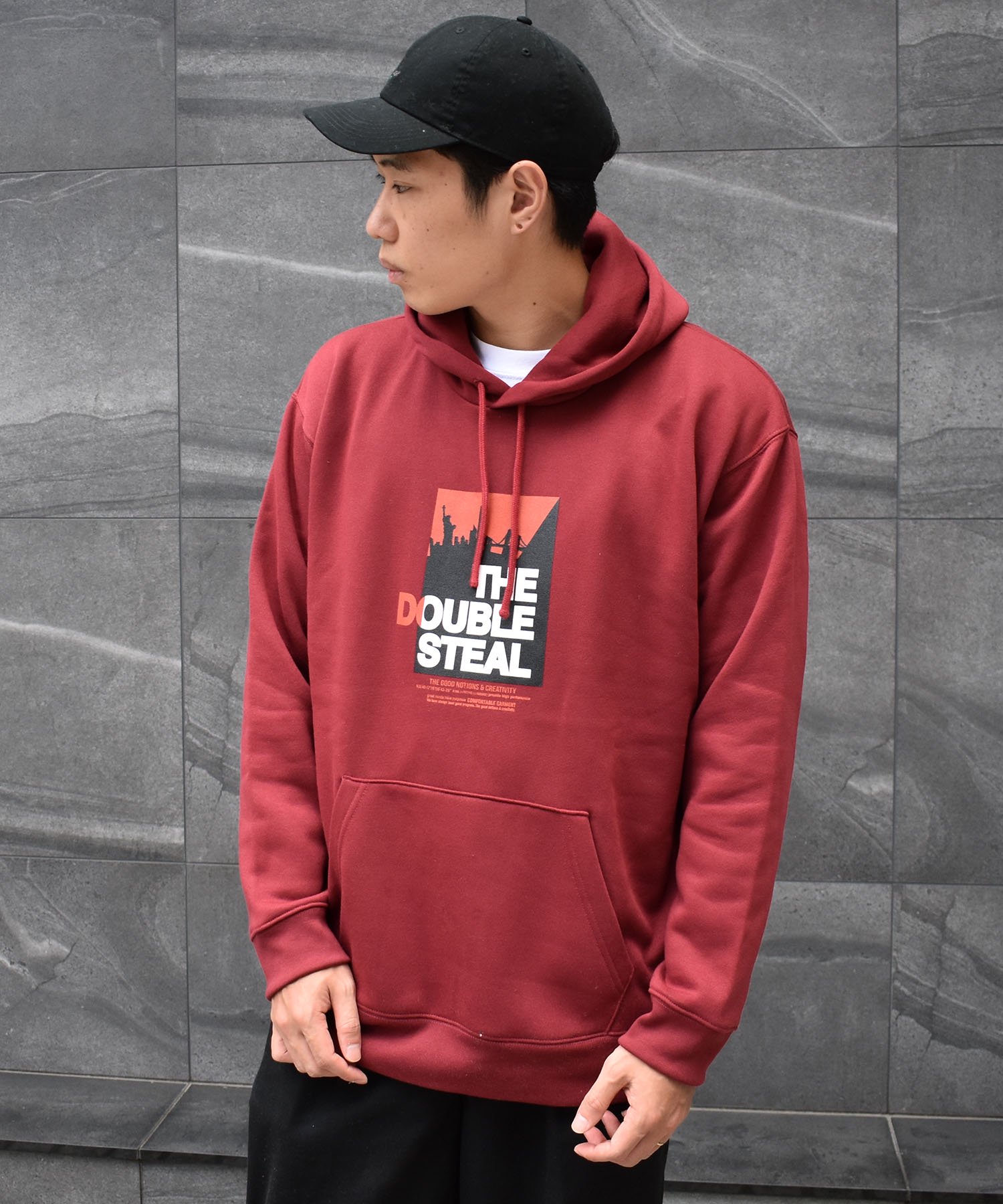 【50%OFF】NY City Logo 裏起毛パーカー - DOUBLE STEAL ONLINE SHOP